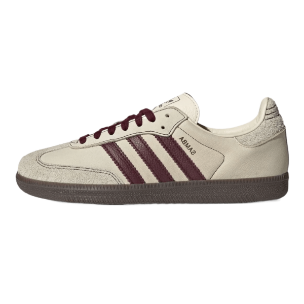 Adidas Samba OG Wonder – White Maroon - Imagem 2