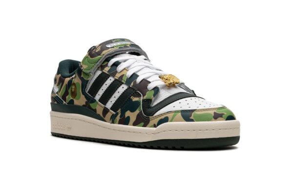 Adidas Forum 84 Low Bape 30th Anniversary Green Camo - Imagem 5