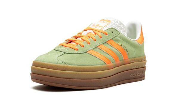 Adidas Gazelle Bold Semi Green Spark - Imagem 4
