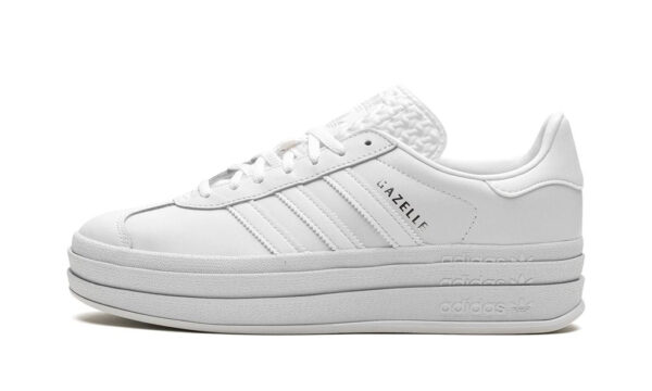Adidas Gazelle Bold Triple White - Imagem 7