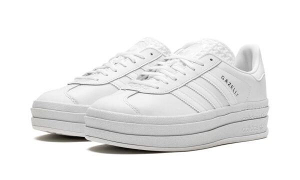 Adidas Gazelle Bold Triple White - Imagem 2