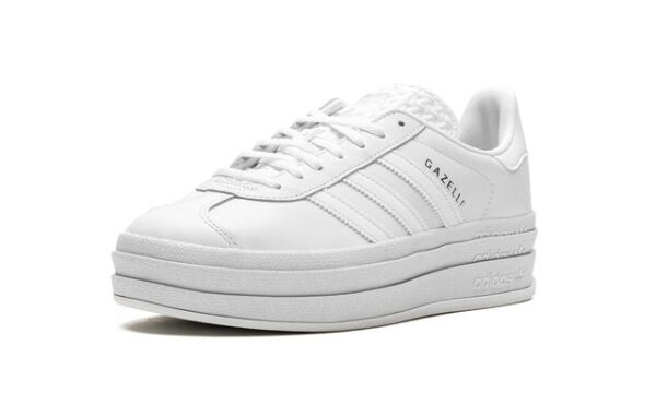 Adidas Gazelle Bold Triple White - Imagem 4