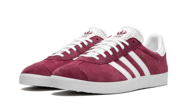 Adidas Gazelle Burgundy White - Imagem 2