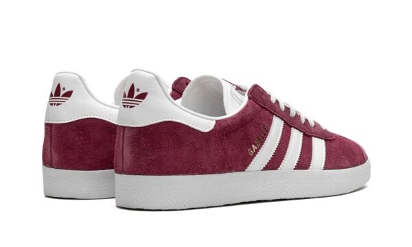 Adidas Gazelle Burgundy White - Imagem 3