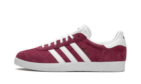 Adidas Gazelle Burgundy White - Imagem 7